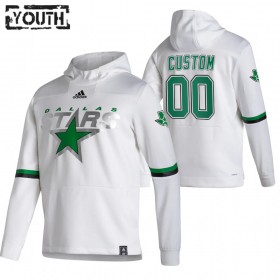 Barn Dallas Stars med eget tryck 2020-21 Reverse Retro Pullover Hooded Sweatshirt